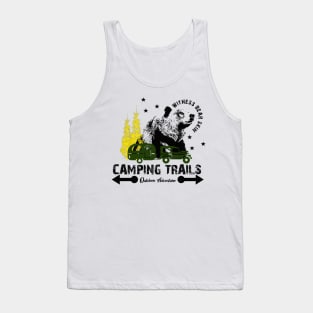 Camping Trails - witness bear skin Tank Top